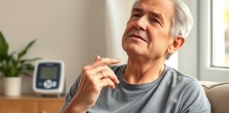ACE Inhibitor Cough: What to Do About a Persistent Dry Cough Person with a dry cough holding a medicine bottle, illustrating lisinopril cough and a medication discussion.