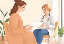After Two Miscarriages, When Should You Seek Testing? A patient and clinician discussing recurrent pregnancy loss testing during an appointment.