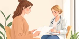 After Two Miscarriages, When Should You Seek Testing? A patient and clinician discussing recurrent pregnancy loss testing during an appointment.