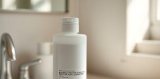 Benzoyl Peroxide and Benzene: What to Check on Your Product Benzoyl peroxide benzene product safety check with an acne cleanser and batch label