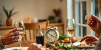 Does Eating Late Cause Weight Gain? What Trials Say A balanced evening meal at home, illustrating the best time to eat dinner