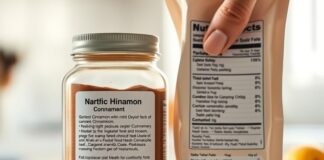 Lead in Cinnamon: Check the Exact Product and Lot A shopper checks a cinnamon package for lead in cinnamon alerts by comparing its label and lot details.