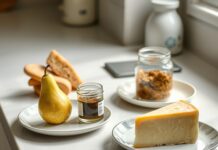 MAOIs And Tyramine: How To Navigate Food Restrictions Food containing tyramine, including aged cheese and fermented miso, beside fresh everyday foods.