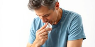 Nosebleed Won’t Stop? First Aid and When to Get Help How to stop a nosebleed: sit upright, lean forward and pinch the soft part of the nose.