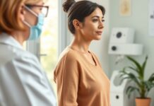 Pain At The Vaginal Opening: Could It Be Vulvodynia? Vulvodynia symptoms and a clinician discussing persistent pain at the vaginal opening