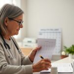 Stopping Prednisone: When a Taper Is Needed A patient reviews a prednisone taper plan with a clinician
