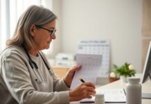 Stopping Prednisone: When a Taper Is Needed A patient reviews a prednisone taper plan with a clinician