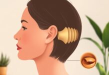 Sudden Hearing Loss In One Ear Needs Fast Assessment Illustration of sudden sensorineural hearing loss affecting one ear and the inner-ear hearing pathway