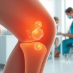 Sudden Swollen Joint? When Pseudogout Needs Urgent Care Illustration of a swollen knee joint associated with CPPD disease and pseudogout