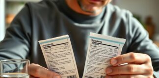 Sugar-Free Sweets and Diarrhoea: Could Sorbitol Be the Cause? A person checks sugar alcohol ingredients on sugar-free gum and sweets labels.