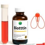 Taking Biotin? It Could Skew Your Thyroid Test Results Biotin supplement beside a thyroid blood test report, illustrating the search question “biotin affect thyroid test.”
