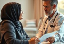 Taking Ozempic or Wegovy Before Surgery: What to Ask Patient discussing tirzepatide before surgery with an anaesthesia clinician