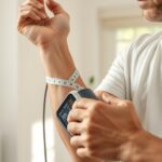 The Wrong Blood Pressure Cuff Can Skew Your Reading Measuring upper-arm circumference to choose the correct blood pressure cuff size for a home monitor