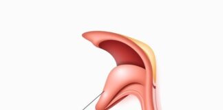 When Breathing Trouble May Come From Your Larynx Medical illustration of the larynx during vocal cord dysfunction symptoms